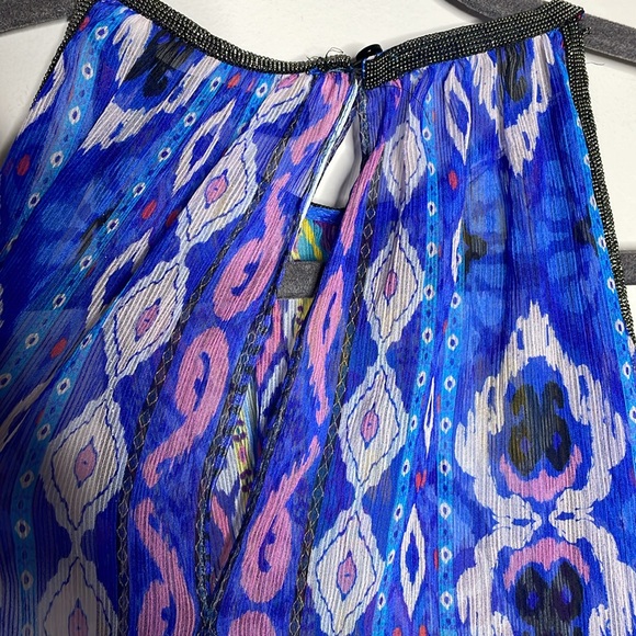 Zara Printed Halter Swing Top - Picture 8 of 8